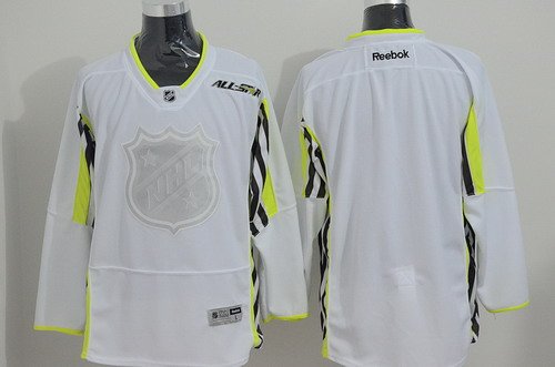 2015 NHL All-Stars Blank White Jersey inbean