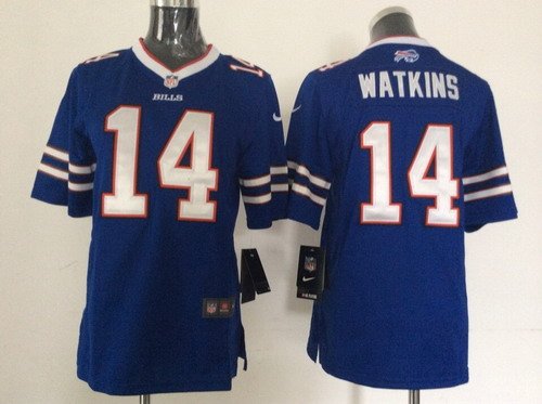 Nike Buffalo Bills #14 Sammy Watkins 2013 Light Blue Game Kids Jersey inbean