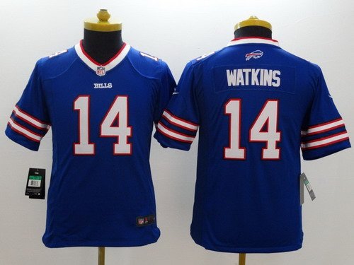 Nike Buffalo Bills #14 Sammy Watkins 2013 Light Blue Limited Kids Jersey inbean