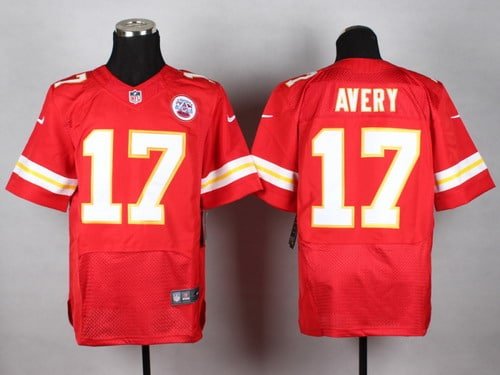 Nike Kansas City Chiefs #17 Donnie Avery Red Elite Jersey inbean