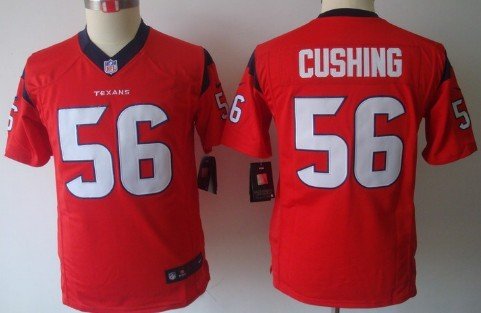 Nike Houston Texans #56 Brian Cushing Red Limited Kids Jersey inbean