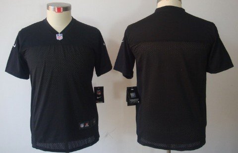 Nike Oakland Raiders Blank Black Limited Kids Jersey inbean