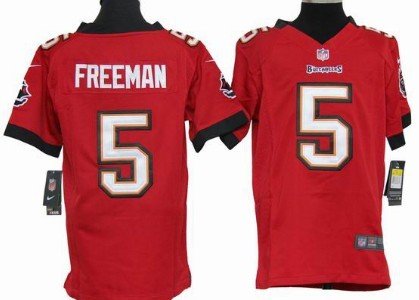 Nike Tampa Bay Buccaneers #5 Josh Freeman Red Game Kids Jersey inbean