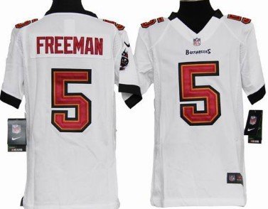 Nike Tampa Bay Buccaneers #5 Josh Freeman White Game Kids Jersey inbean