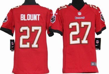 Nike Tampa Bay Buccaneers #27 LeGarrette Blount Red Game Kids Jersey inbean