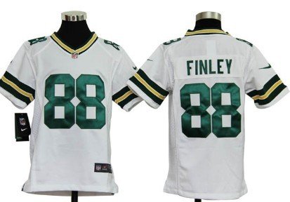 Nike Green Bay Packers #88 Jermichael Finley White Game Kids Jersey inbean