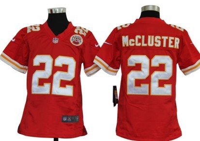 Nike Kansas City Chiefs #22 Dexter McCluster Red Game Kids Jersey inbean