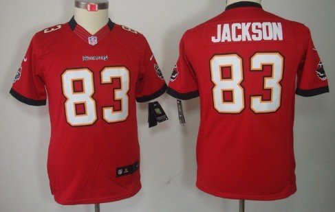 Nike Tampa Bay Buccaneers #83 Vincent Jackson Red Limited Kids Jersey inbean