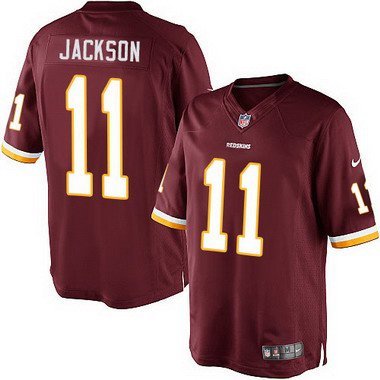 Youth Washington Redskins #11 DeSean Jackson Burgundy Red Team Color NFL Nike Game Jersey inbean