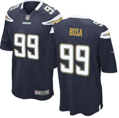 Youth San Diego Chargers #99 Joey Bosa Nike Navy 2016 Draft Pick Game Jersey inbean