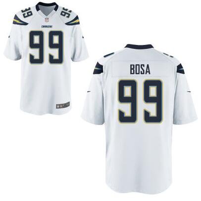 Youth San Diego Chargers #99 Joey Bosa Nike White 2016 Draft Pick Game Jersey inbean