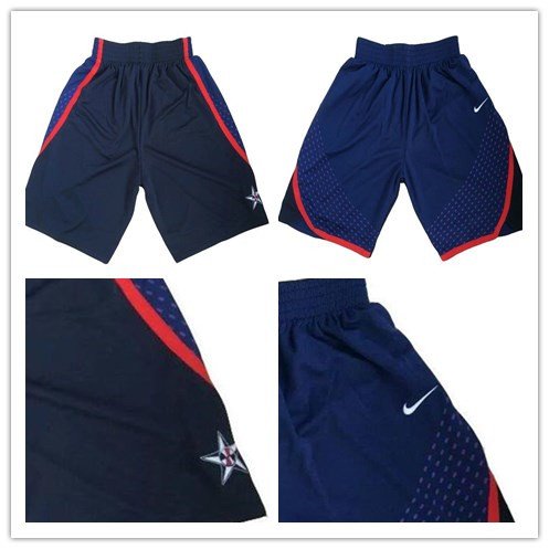 2016 Olympics Team USA Nike Navy Blue Swingman Basketball Men's Pants inbean