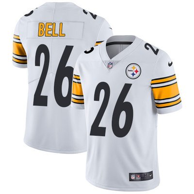 Youth Nike Steelers #26 Le'Veon Bell White Stitched NFL Vapor Untouchable Limited Jersey inbean