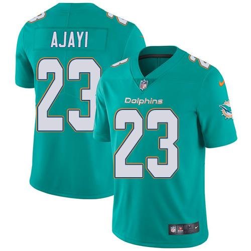 Youth Nike Dolphins #23 Jay Ajayi Aqua Green Team Color Stitched NFL Vapor Untouchable Limited Jersey inbean