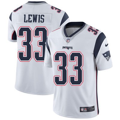 Youth Nike New England Patriots #33 Dion Lewis White Stitched NFL Vapor Untouchable Limited Jersey inbean