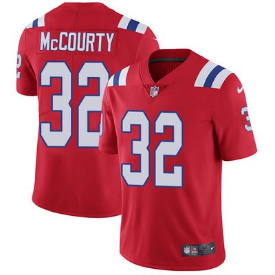 Youth Nike New England Patriots #32 Devin McCourty Red Alternate Stitched NFL Vapor Untouchable Limited Jersey inbean