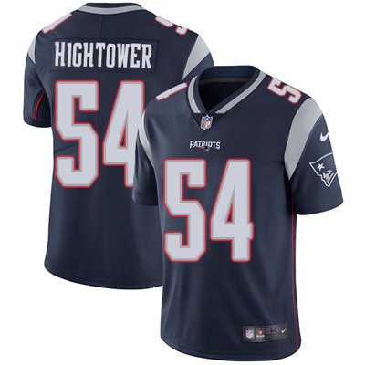 Youth Nike New England Patriots #54 Dont'a Hightower Navy Blue Team Color Stitched NFL Vapor Untouchable Limited Jersey inbean