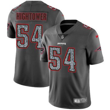 Youth Nike New England Patriots #54 Dont'a Hightower Gray Static Stitched NFL Vapor Untouchable Limited Jersey inbean