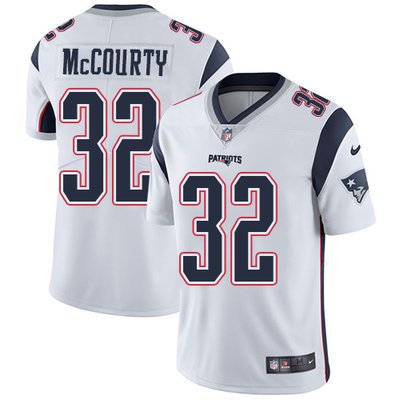 Youth Nike New England Patriots #32 Devin McCourty White Stitched NFL Vapor Untouchable Limited Jersey inbean