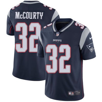 Youth Nike New England Patriots #32 Devin McCourty Navy Blue Team Color Stitched NFL Vapor Untouchable Limited Jersey inbean