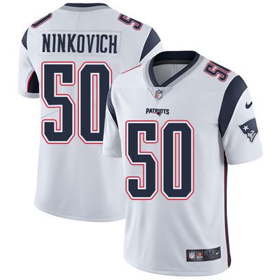 Youth Nike New England Patriots #50 Rob Ninkovich White Stitched NFL Vapor Untouchable Limited Jersey inbean