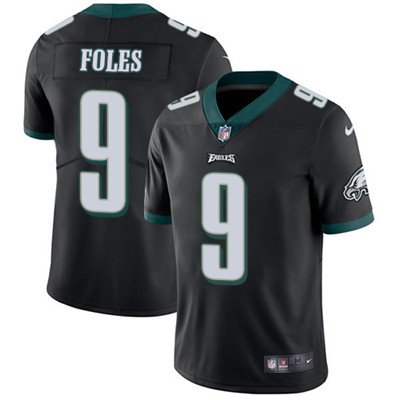 Youth Nike Philadelphia Eagles #9 Nick Foles Black Alternate Stitched NFL Vapor Untouchable Limited Jersey inbean