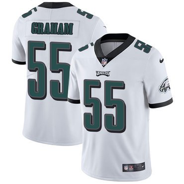 Youth Nike Philadelphia Eagles #55 Brandon Graham White Stitched NFL Vapor Untouchable Limited Jersey inbean