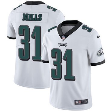 Youth Nike Philadelphia Eagles #31 Jalen Mills White Stitched NFL Vapor Untouchable Limited Jersey inbean