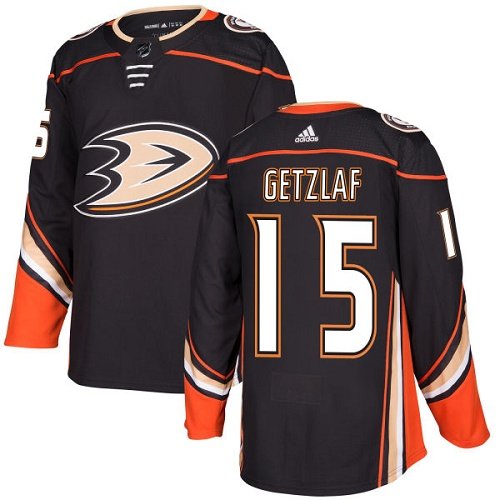 Adidas Ducks #15 Ryan Getzlaf Black Home Authentic Youth Stitched NHL Jersey inbean