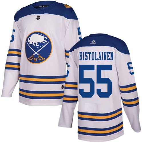 Adidas Sabres #55 Rasmus Ristolainen White Authentic 2018 Winter Classic Youth Stitched NHL Jersey inbean