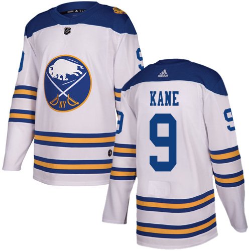 Adidas Sabres #9 Evander Kane White Authentic 2018 Winter Classic Youth Stitched NHL Jersey inbean