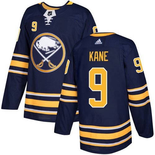 Adidas Sabres #9 Evander Kane Navy Blue Home Authentic Youth Stitched NHL Jersey inbean