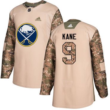 Adidas Sabres #9 Evander Kane Camo Authentic 2017 Veterans Day Youth Stitched NHL Jersey inbean