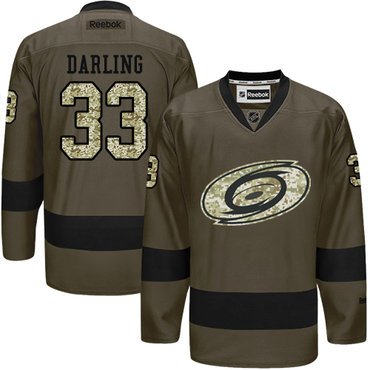 Adidas Hurricanes #33 Scott Darling Green Salute to Service Stitched Youth NHL Jersey inbean