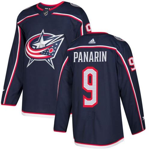 Adidas Blue Jackets #9 Artemi Panarin Navy Blue Home Authentic Stitched Youth NHL Jersey inbean