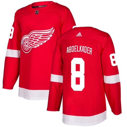 Adidas Detroit Red Wings #8 Justin Abdelkader Red Home Authentic Stitched Youth NHL Jersey inbean