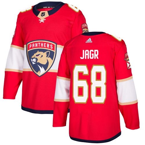 Adidas Florida Panthers #68 Jaromir Jagr Red Home Authentic Stitched Youth NHL Jersey inbean