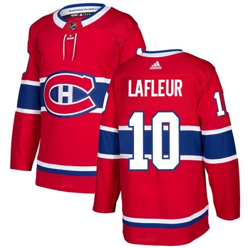 Adidas Montreal Canadiens #10 Guy Lafleur Red Home Authentic Stitched Youth NHL Jersey inbean