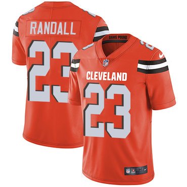 Nike Browns #23 Damarious Randall Orange Alternate Youth Stitched NFL Vapor Untouchable Limited Jersey inbean