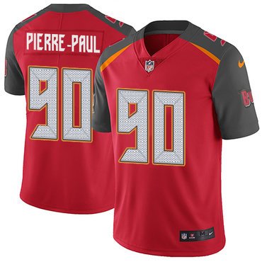 Nike Buccaneers #90 Jason Pierre-Paul Red Team Color Youth Stitched NFL Vapor Untouchable Limited Jersey inbean