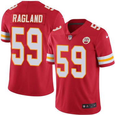 Nike Chiefs #59 Reggie Ragland Red Team Color Youth Stitched NFL Vapor Untouchable Limited Jersey inbean