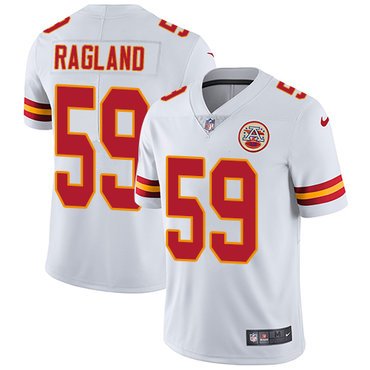 Nike Chiefs #59 Reggie Ragland White Youth Stitched NFL Vapor Untouchable Limited Jersey inbean