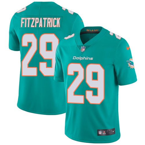 Nike Dolphins #29 Minkah Fitzpatrick Aqua Green Team Color Youth Stitched NFL Vapor Untouchable Limited Jersey inbean