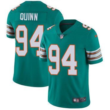 Nike Dolphins #94 Robert Quinn Aqua Green Alternate Youth Stitched NFL Vapor Untouchable Limited Jersey inbean