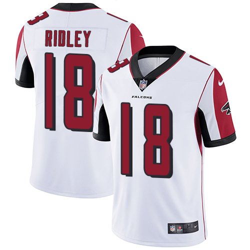 Nike Falcons #18 Calvin Ridley White Youth Stitched NFL Vapor Untouchable Limited Jersey inbean