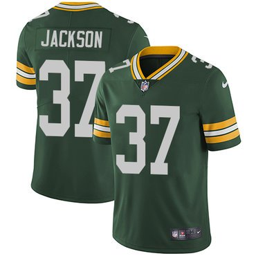 Nike Packers #37 Josh Jackson Green Team Color Youth Stitched NFL Vapor Untouchable Limited Jersey inbean