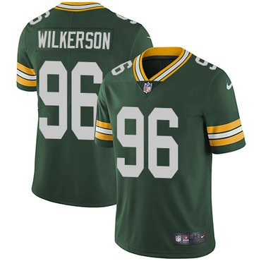 Nike Packers #96 Muhammad Wilkerson Green Team Color Youth Stitched NFL Vapor Untouchable Limited Jersey inbean