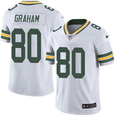 Nike Packers #80 Jimmy Graham White Youth Stitched NFL Vapor Untouchable Limited Jersey inbean