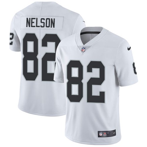 Nike Raiders #82 Jordy Nelson White Youth Stitched NFL Vapor Untouchable Limited Jersey inbean