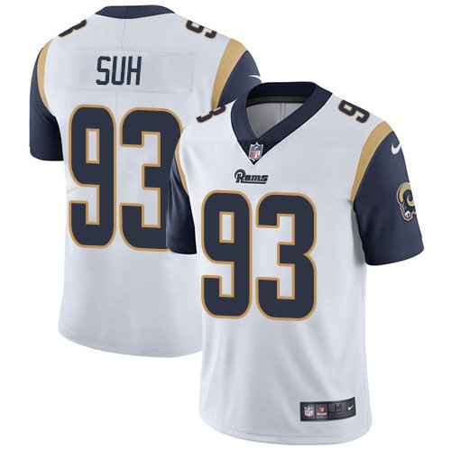 Nike Rams #93 Ndamukong Suh White Youth Stitched NFL Vapor Untouchable Limited Jersey inbean